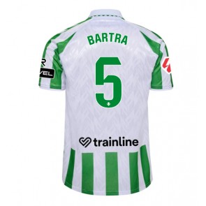 Real Betis Marc Bartra #5 Hjemmebanetrøje 2024-25 Kort ærmer